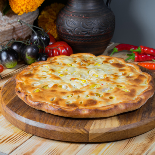 Нежная курица с картофелем и моцареллой — Осетинские пироги Оксаны Газзаевой